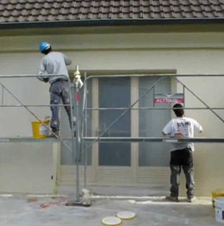 Ravalement de façade traditionnel à Ermont dans le Val d'Oise 95